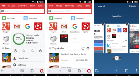 Opera Mini Browser For Android Download V5 1